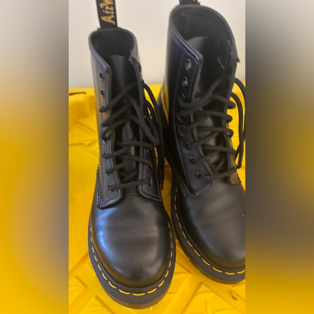 Dr. Martens Charcoal Gray Boots